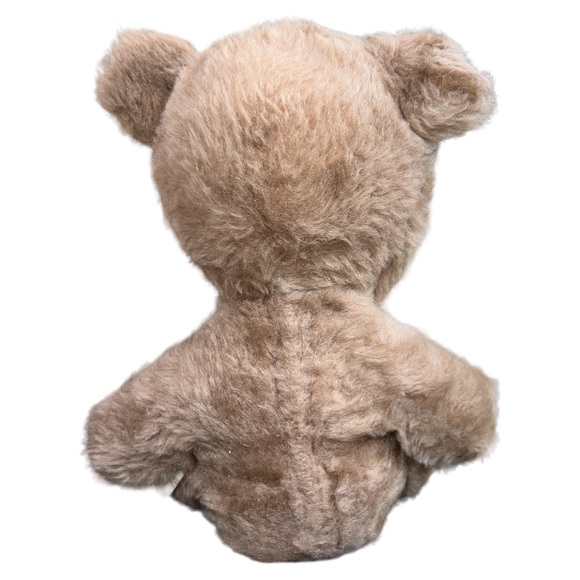 Animal Fair Dydee Teddy Bear 1970s Sitting Heart On Chest 10” Inches Plush - Picture 4 of 8